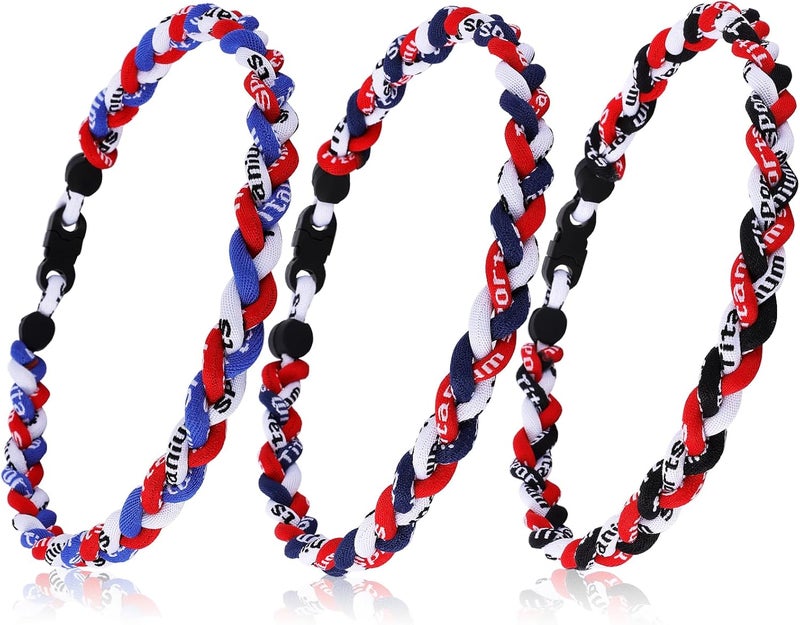 Dixlp Store Baseball Necklaces, 3 Pack, Fashion Tornado Design for Sports Fan Baseball Necklace, Great-Hit with Box, Baseball Theme Party Gifts - Image 1